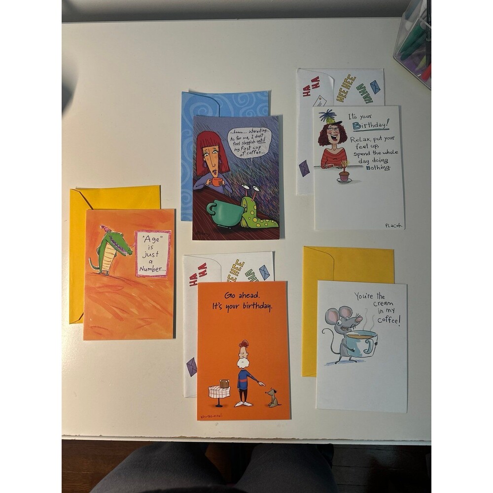 Funny Birthday Cards (bundle of 5)